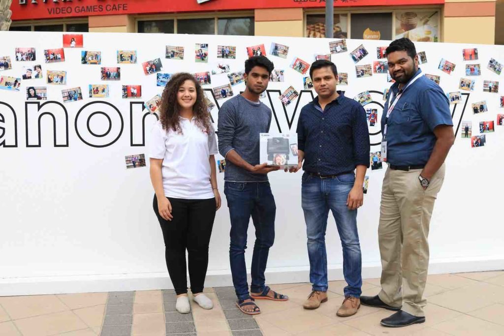 Canon team at Dubai International Academic Cities' Week of Welcome - 2
