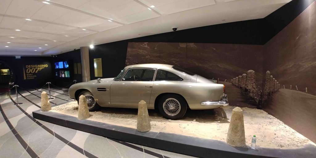 Aston Martin DB5 - Indoor Shot With Good Lighting Conditions.