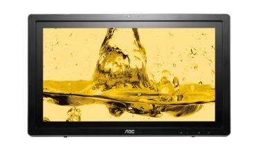 AOC launches Full HD ten-point touch monitors