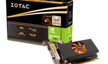 ZOTAC launches GeForce GT 730 series graphics cards