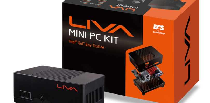 ECS introduces LIVA mini PC kit
