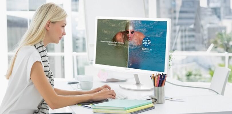 Protect your eyes with Philips monitor