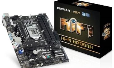 New BIOSTAR gaming and entertainment motherboard