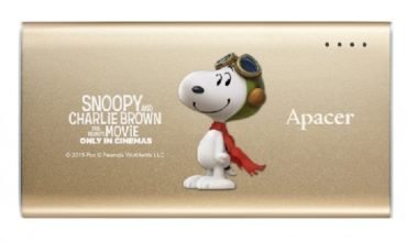 Apacer unveils Snoopy merchandise