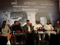 Stars of Mega-Budget Indian Film 2.0 Attend the Audio Launch in Dubai