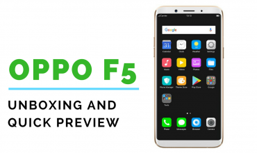 Watch: Oppo F5 – Unboxing and Preview