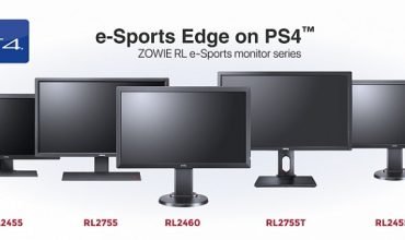 BenQ ZOWIE’s RL e-Sport Monitor Series official for PS4