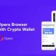 Opera PC Browser now with built-in crypto wallet