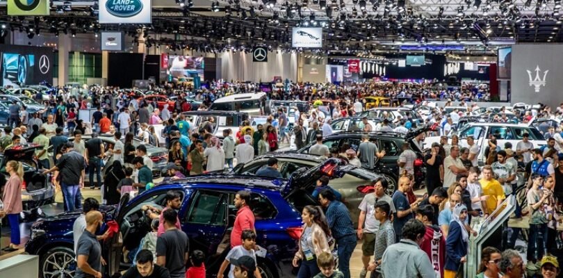 Dubai international Motor Show attracts huge crowds