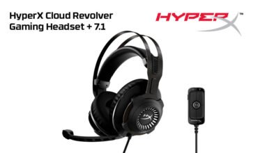 Kingston Officially Unveils HyperX Cloud Revolver Gaming Headset with 7.1 Surround Sound