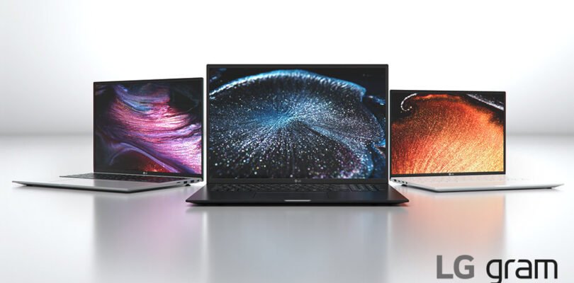 LG’s latest gram laptops features a sleek new design and a display with 16:10 aspect ratio