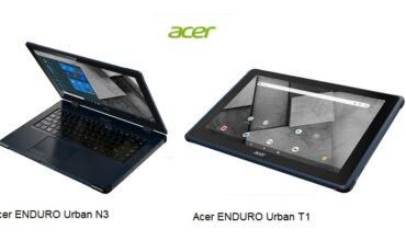 Acer unveils new notebook and a tablet