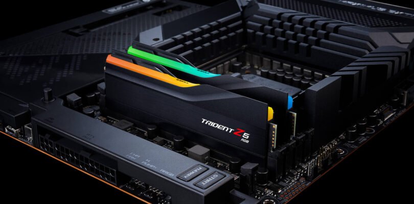 G.SKILL Introduces New Ultra Low-Latency Trident Z5 RGB DDR5-6600 CL34 Memory Kit