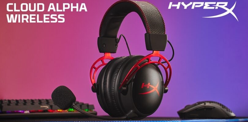 HyperX announces the availability of HyperX Cloud Alpha Wireless gaming headset