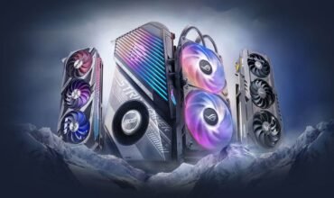 ASUS unveils new Radeon RX 6950 XT, RX 6750 XT and RX 6650 XT series ROG GPUs