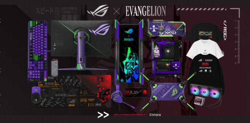ASUS introduces its ROG X EVA collection series line-up of gaming products