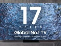 Samsung tops global TV market for 17 years in row
