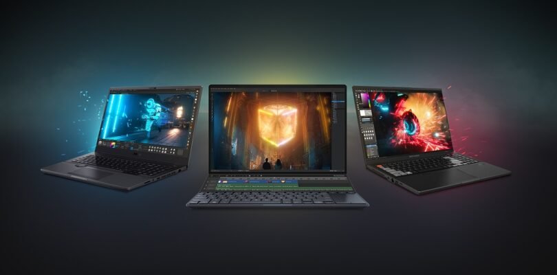 ASUS presents its best lineup of laptops for content creators