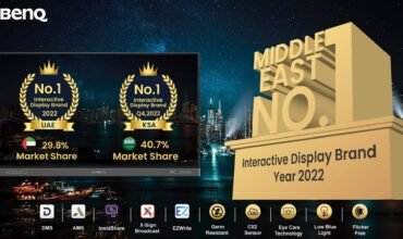 BenQ achieves number-one spot for interactive display brands in the UAE