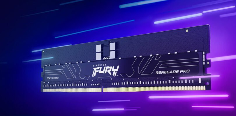 Kingston announces overclockable server-class FURY Renegade Pro DDR5 memory