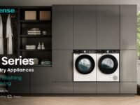 Hisense launches its premium smart 5S series laundry collection