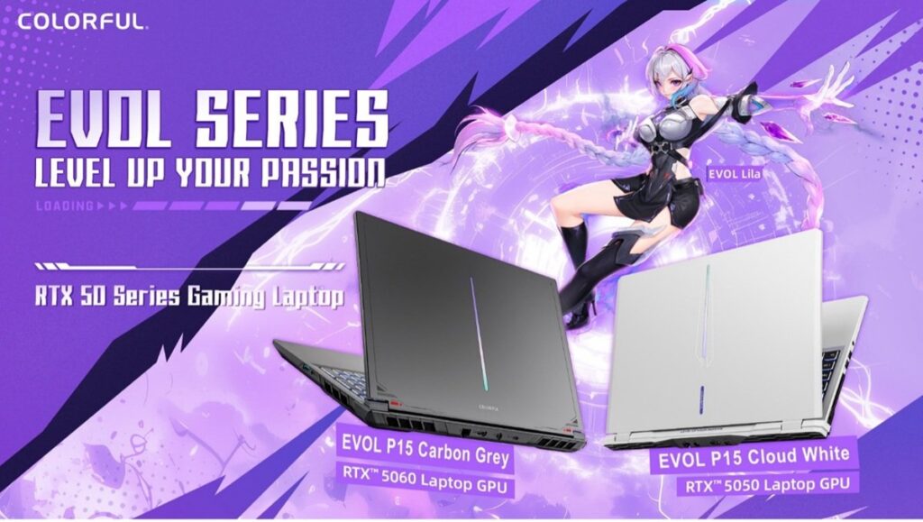 COLORFUL announces EVOL P15 gaming laptops - Review Central Middle East